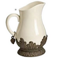 The GG Collection Pitcher w/ Metal Base